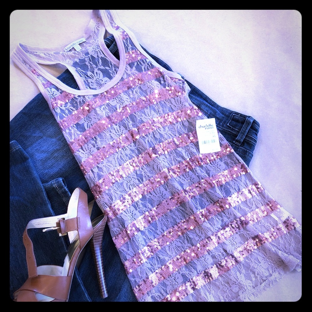 Charlotte Russe tank top size XS PRICE DROP